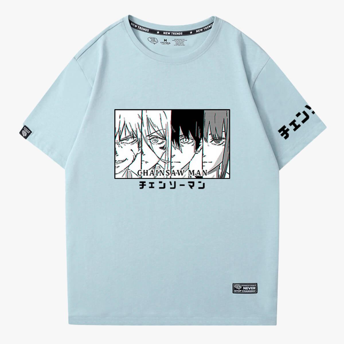 Chainsaw Man Devil Hunters Squad T-Shirt - Aesthetic Clothes Shop Chainsaw Man Devil Hunters Squad T-Shirt - Aesthetic Clothes Shop