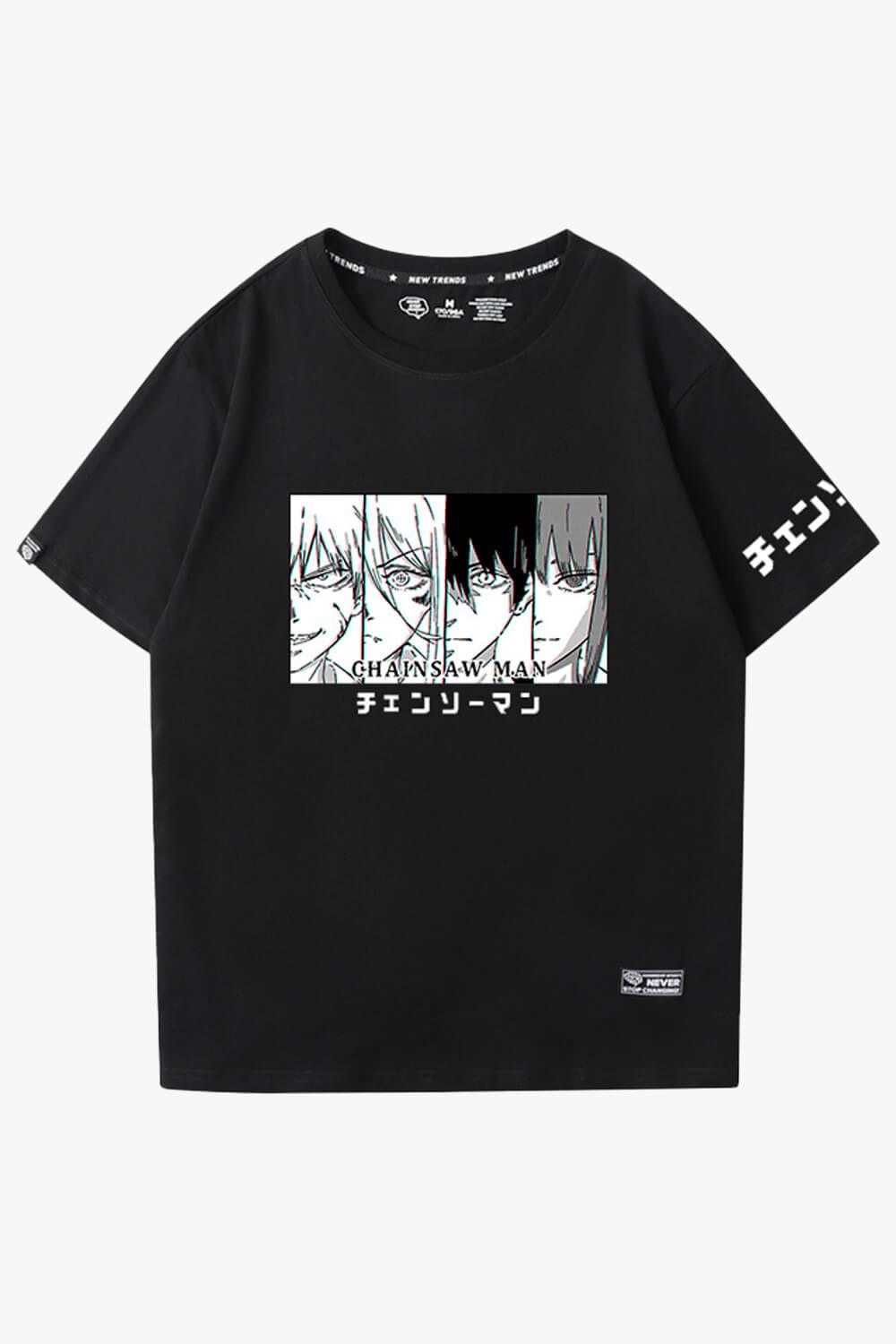 Chainsaw Man Devil Hunters Squad T-Shirt - Aesthetic Clothes Shop Chainsaw Man Devil Hunters Squad T-Shirt - Aesthetic Clothes Shop