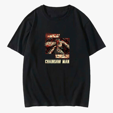 Chainsaw Man Devil Killer T-Shirt - Aesthetic Clothes Shop Chainsaw Man Devil Killer T-Shirt - Aesthetic Clothes Shop
