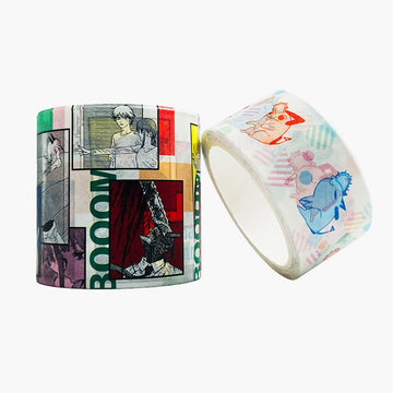 Chainsaw Man Duct Tape Manga Aesthetic - Aesthetic Clothes Shop Chainsaw Man Duct Tape Manga Aesthetic - Aesthetic Clothes Shop