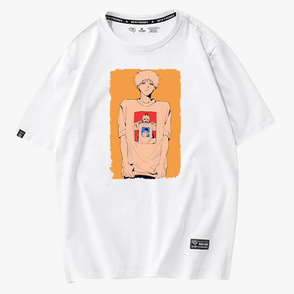 Chainsaw Man Inception Meme T-Shirt Denji and Power Photo - Aesthetic Clothes Shop Chainsaw Man Inception Meme T-Shirt Denji and Power Photo - Aesthetic Clothes Shop