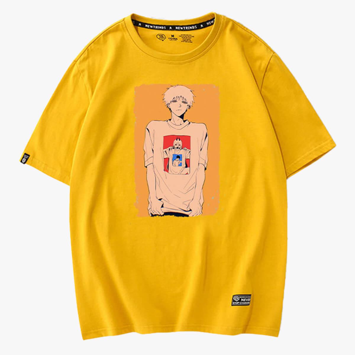 Chainsaw Man Inception Meme T-Shirt Denji and Power Photo - Aesthetic Clothes Shop Chainsaw Man Inception Meme T-Shirt Denji and Power Photo - Aesthetic Clothes Shop