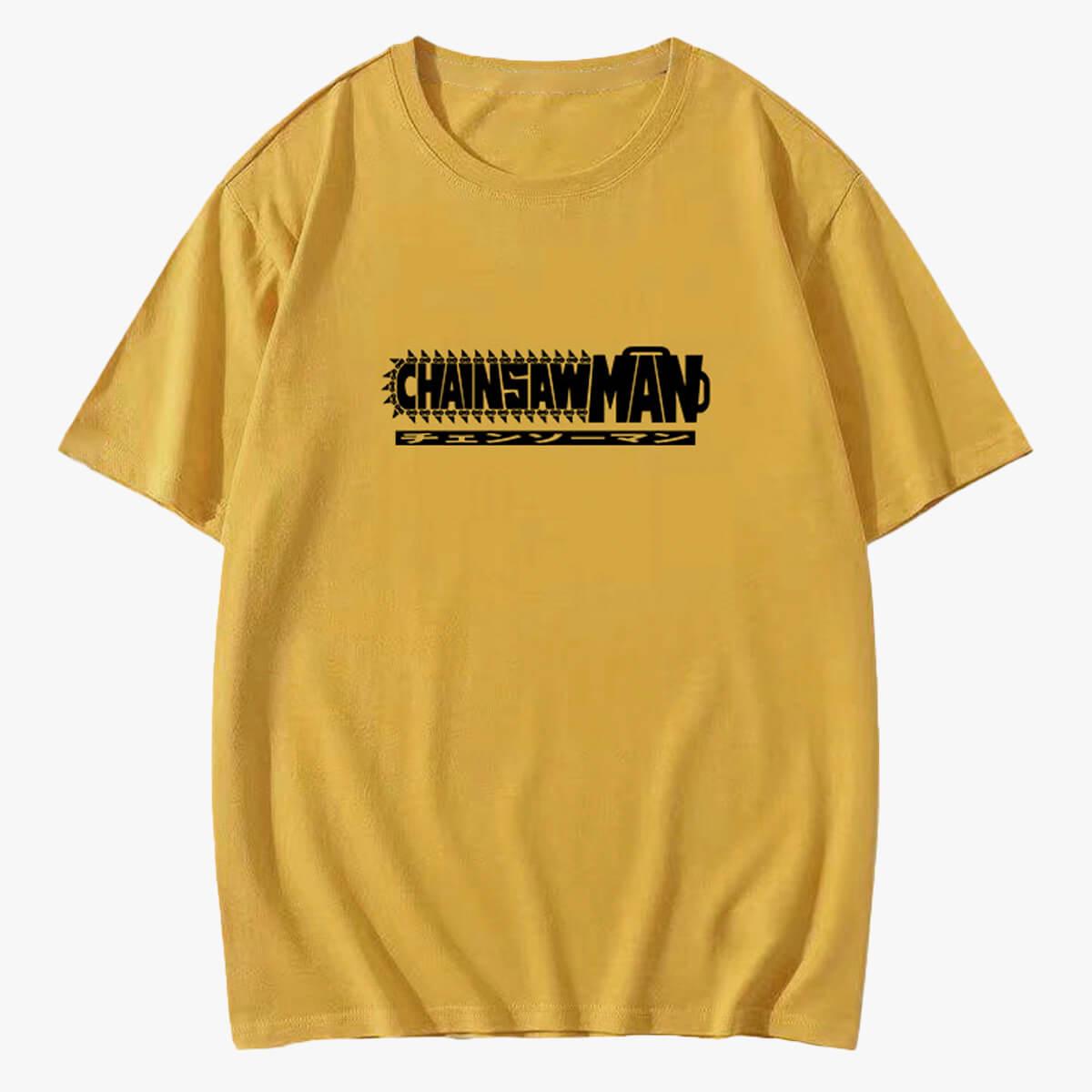 Chainsaw Man Logo Anime Aesthetic T-Shirt - Aesthetic Clothes Shop Chainsaw Man Logo Anime Aesthetic T-Shirt - Aesthetic Clothes Shop