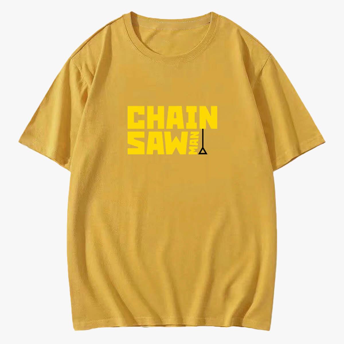 Chainsaw Man Logo Anime Aesthetic T-Shirt - Aesthetic Clothes Shop Chainsaw Man Logo Anime Aesthetic T-Shirt - Aesthetic Clothes Shop