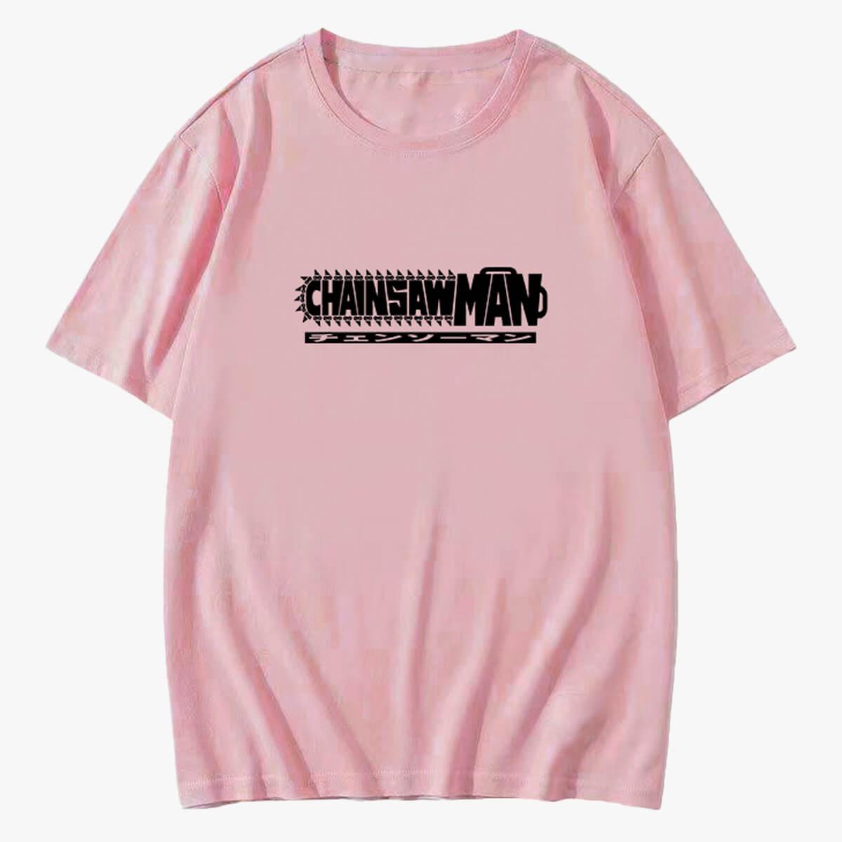 Chainsaw Man Logo Anime Aesthetic T-Shirt - Aesthetic Clothes Shop Chainsaw Man Logo Anime Aesthetic T-Shirt - Aesthetic Clothes Shop