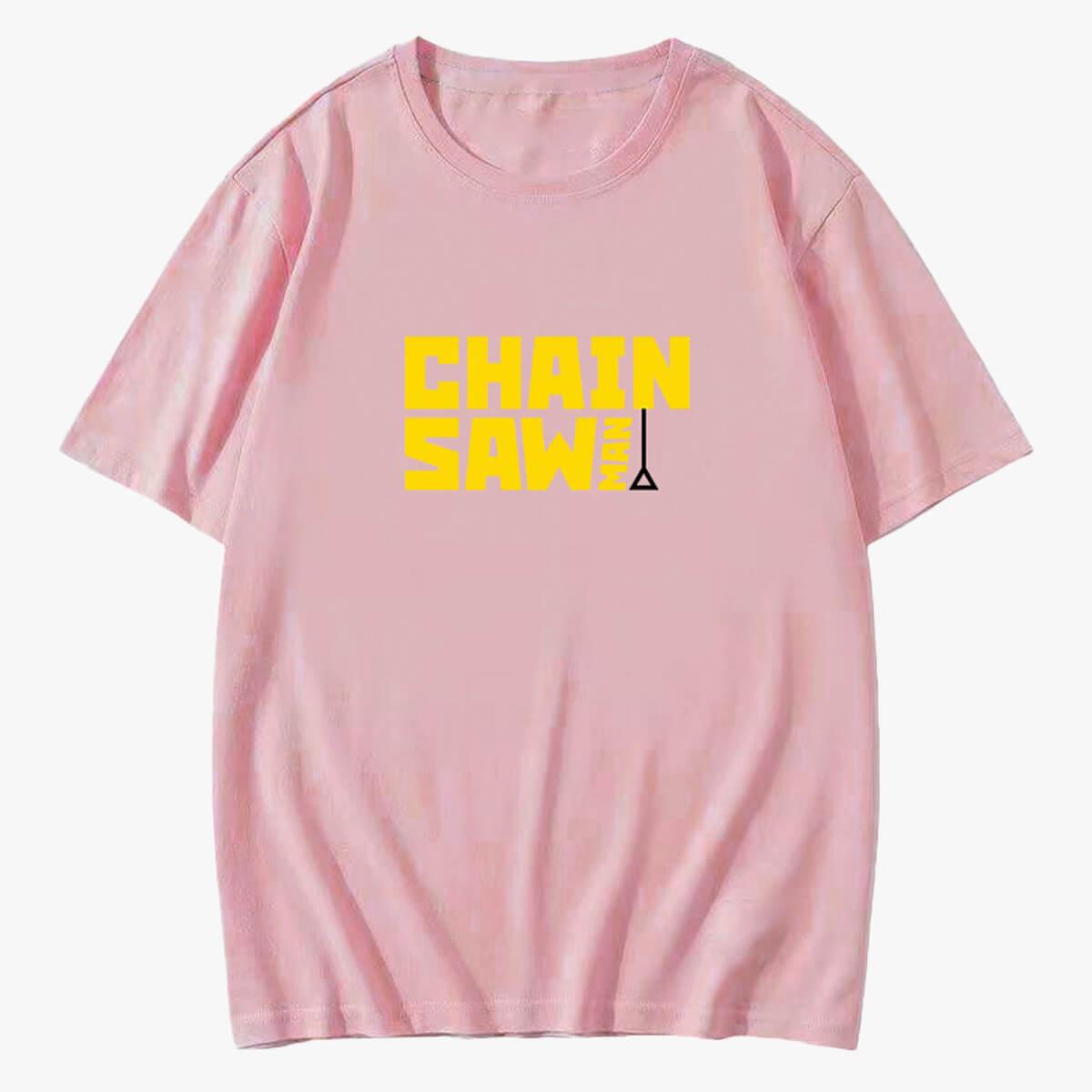 Chainsaw Man Logo Anime Aesthetic T-Shirt - Aesthetic Clothes Shop Chainsaw Man Logo Anime Aesthetic T-Shirt - Aesthetic Clothes Shop