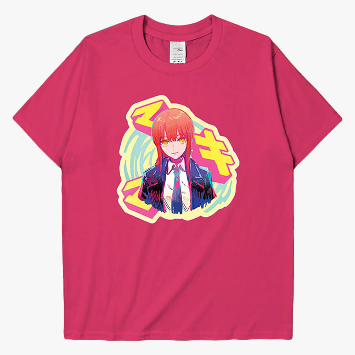 Chainsaw Man Makima Cute Art T-Shirt - Aesthetic Clothes Shop Chainsaw Man Makima Cute Art T-Shirt - Aesthetic Clothes Shop