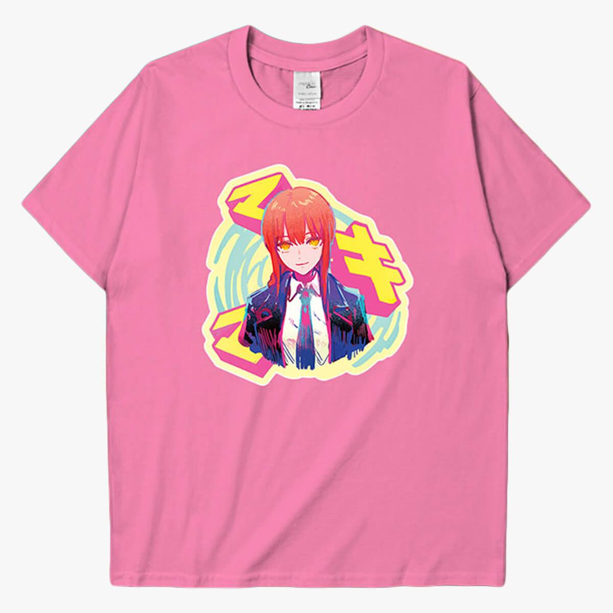 Chainsaw Man Makima Cute Art T-Shirt - Aesthetic Clothes Shop Chainsaw Man Makima Cute Art T-Shirt - Aesthetic Clothes Shop
