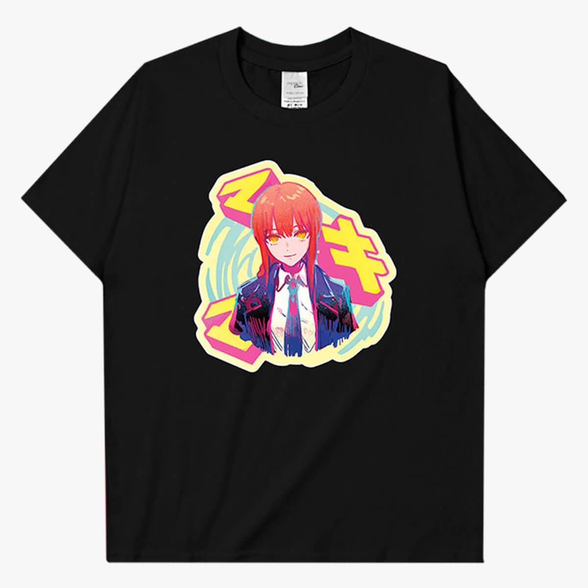 Chainsaw Man Makima Cute Art T-Shirt - Aesthetic Clothes Shop Chainsaw Man Makima Cute Art T-Shirt - Aesthetic Clothes Shop