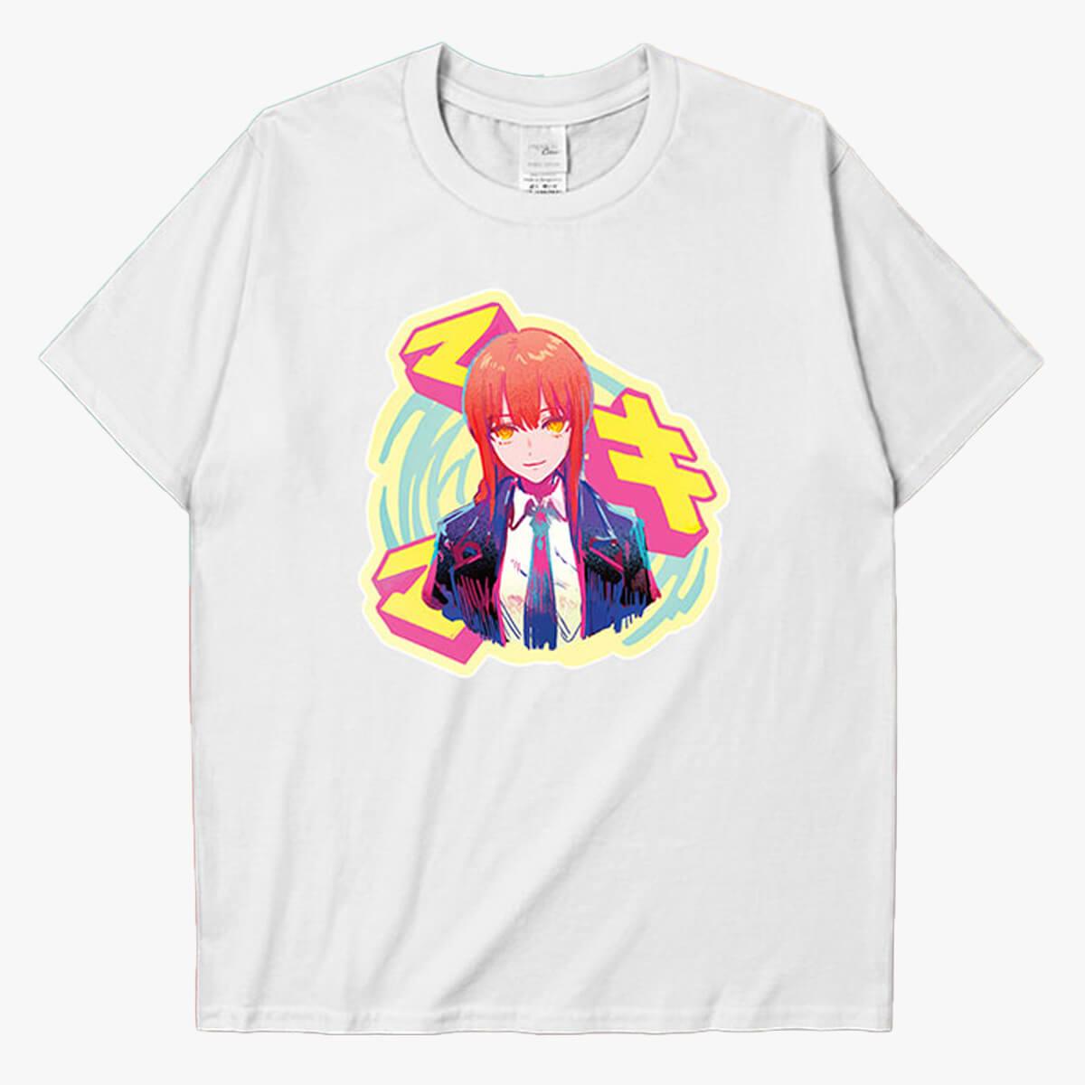 Chainsaw Man Makima Cute Art T-Shirt - Aesthetic Clothes Shop Chainsaw Man Makima Cute Art T-Shirt - Aesthetic Clothes Shop