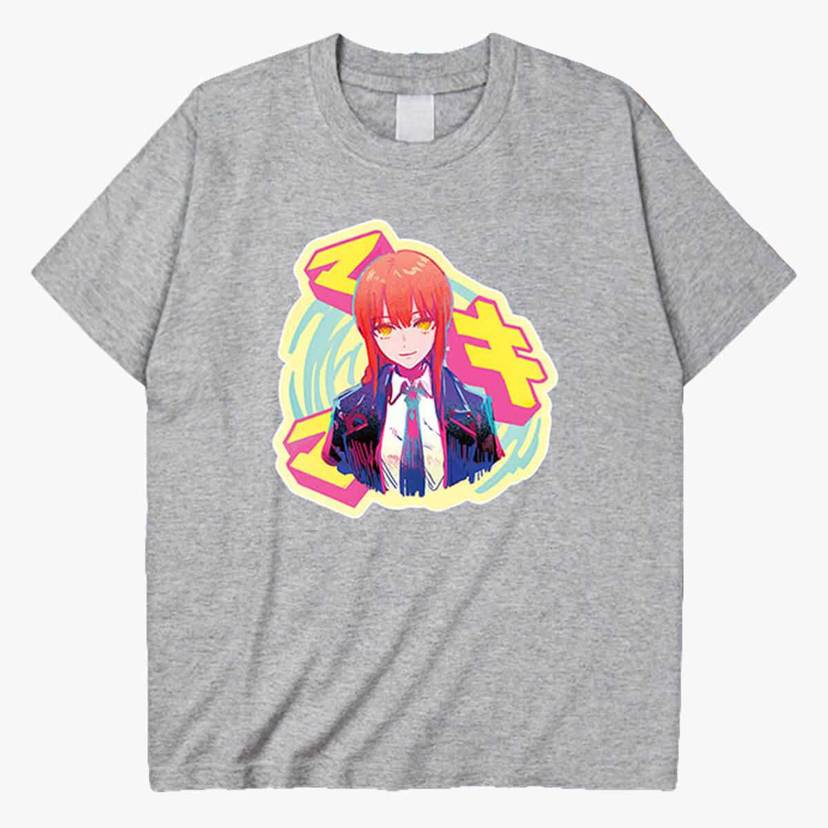 Chainsaw Man Makima Cute Art T-Shirt - Aesthetic Clothes Shop Chainsaw Man Makima Cute Art T-Shirt - Aesthetic Clothes Shop