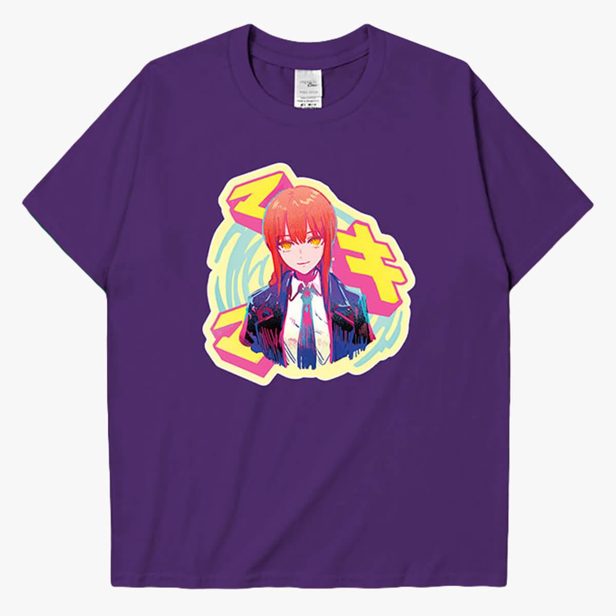 Chainsaw Man Makima Cute Art T-Shirt - Aesthetic Clothes Shop Chainsaw Man Makima Cute Art T-Shirt - Aesthetic Clothes Shop