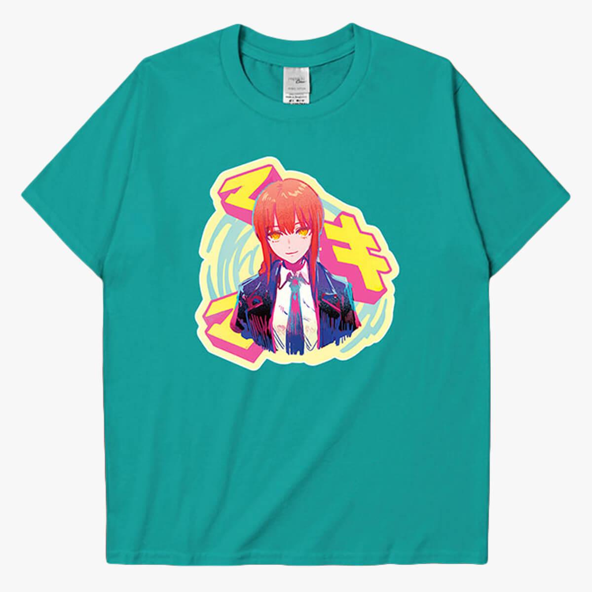 Chainsaw Man Makima Cute Art T-Shirt - Aesthetic Clothes Shop Chainsaw Man Makima Cute Art T-Shirt - Aesthetic Clothes Shop