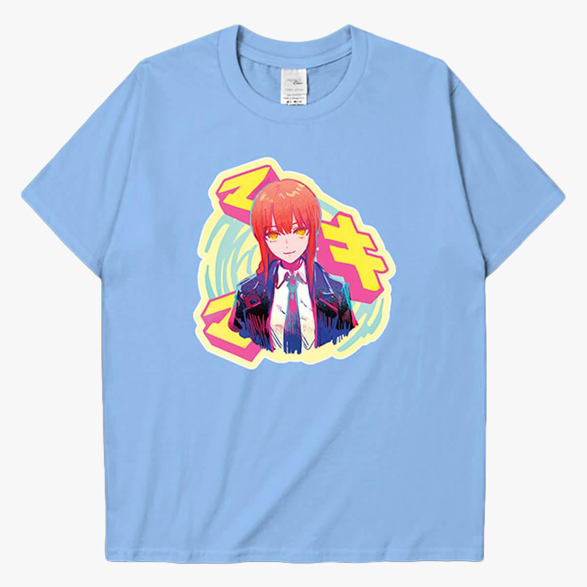 Chainsaw Man Makima Cute Art T-Shirt - Aesthetic Clothes Shop Chainsaw Man Makima Cute Art T-Shirt - Aesthetic Clothes Shop