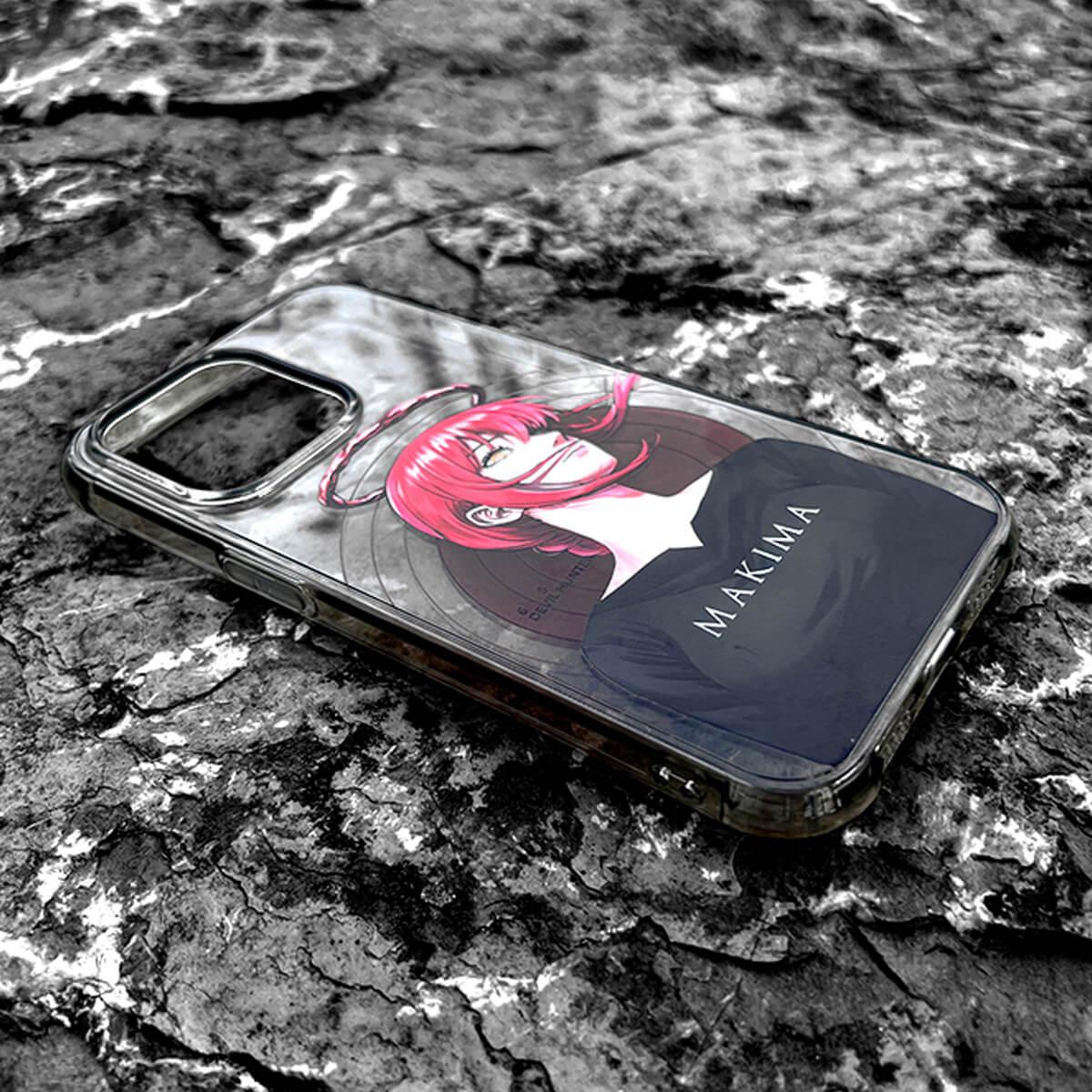Chainsaw Man Makima Devil Hunter iPhone Case - Aesthetic Clothes Shop Chainsaw Man Makima Devil Hunter iPhone Case - Aesthetic Clothes Shop