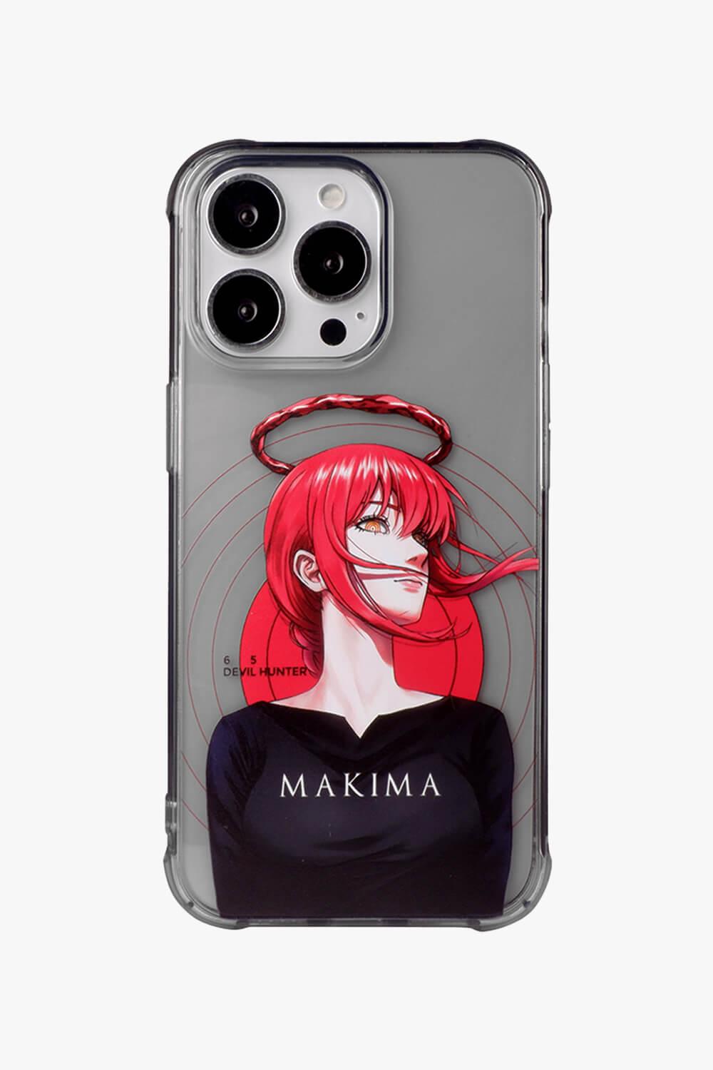 Chainsaw Man Makima Devil Hunter iPhone Case - Aesthetic Clothes Shop Chainsaw Man Makima Devil Hunter iPhone Case - Aesthetic Clothes Shop