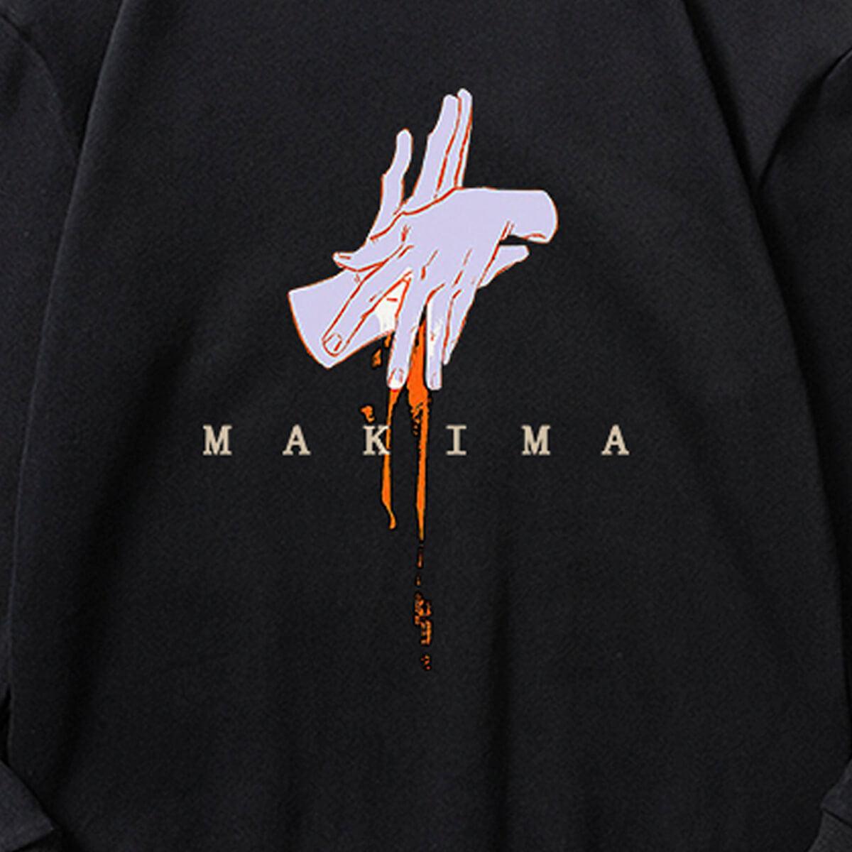 Chainsaw Man Makima Hand Sign Sweatshirt - Aesthetic Clothes Shop Chainsaw Man Makima Hand Sign Sweatshirt - Aesthetic Clothes Shop