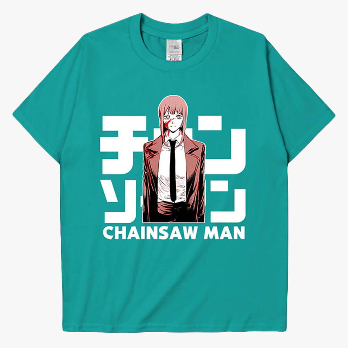 Chainsaw Man Makima T-Shirt Gurokawa - Aesthetic Clothes Shop Chainsaw Man Makima T-Shirt Gurokawa - Aesthetic Clothes Shop