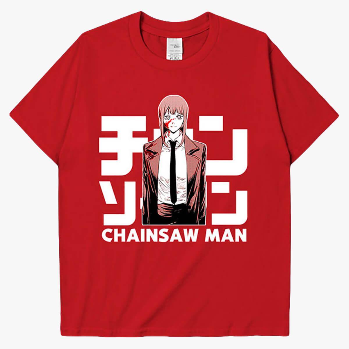 Chainsaw Man Makima T-Shirt Gurokawa - Aesthetic Clothes Shop Chainsaw Man Makima T-Shirt Gurokawa - Aesthetic Clothes Shop