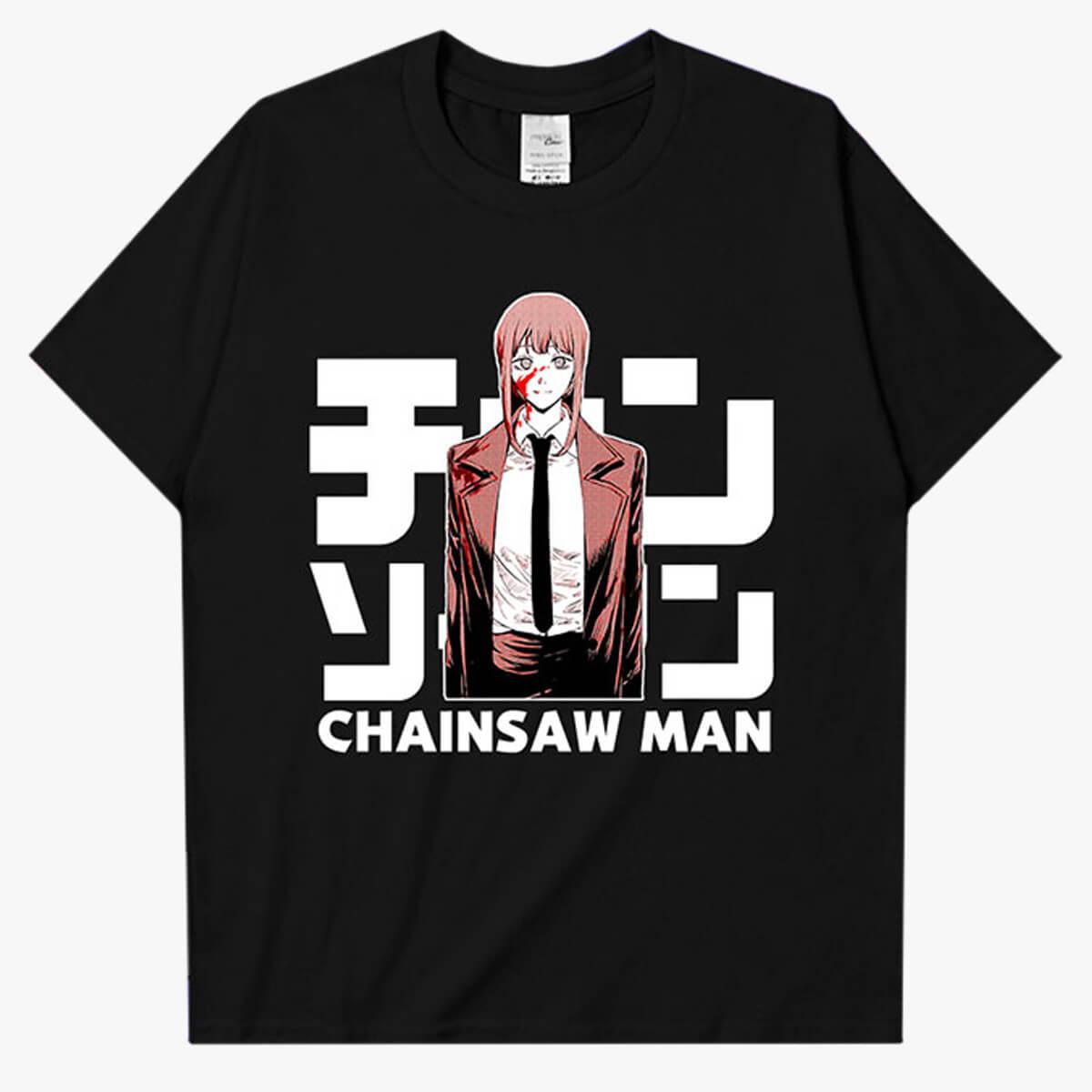 Chainsaw Man Makima T-Shirt Gurokawa - Aesthetic Clothes Shop Chainsaw Man Makima T-Shirt Gurokawa - Aesthetic Clothes Shop