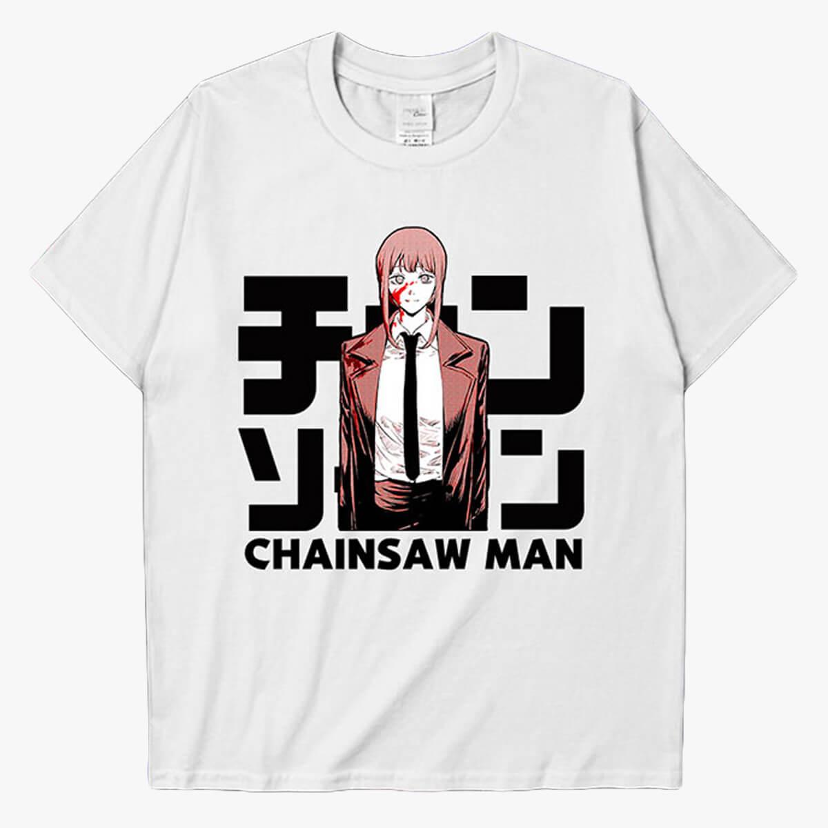 Chainsaw Man Makima T-Shirt Gurokawa - Aesthetic Clothes Shop Chainsaw Man Makima T-Shirt Gurokawa - Aesthetic Clothes Shop