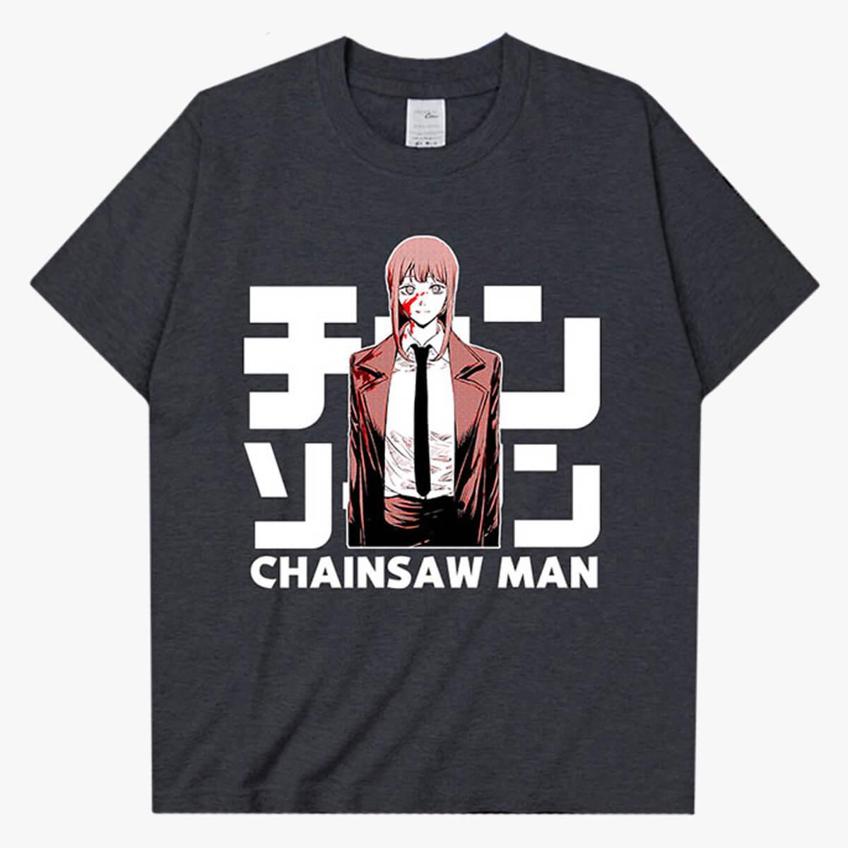 Chainsaw Man Makima T-Shirt Gurokawa - Aesthetic Clothes Shop Chainsaw Man Makima T-Shirt Gurokawa - Aesthetic Clothes Shop