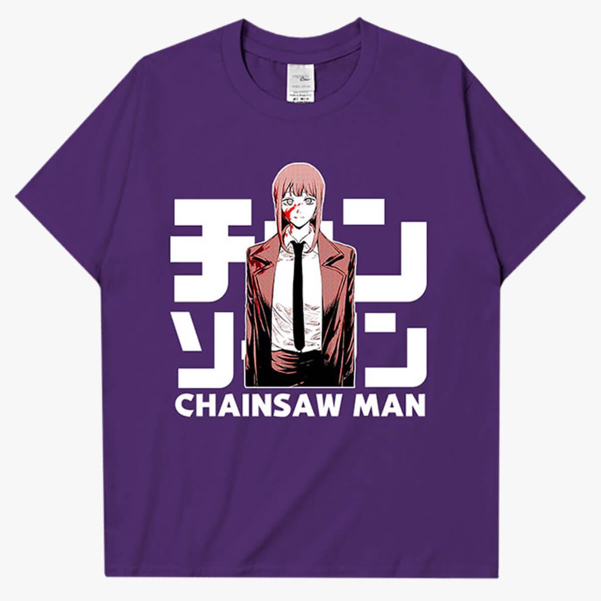 Chainsaw Man Makima T-Shirt Gurokawa - Aesthetic Clothes Shop Chainsaw Man Makima T-Shirt Gurokawa - Aesthetic Clothes Shop