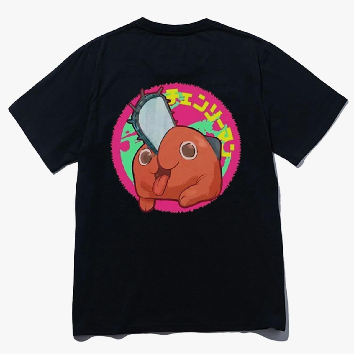 Chainsaw Man Pochita Anime T-Shirt - Aesthetic Clothes Shop Chainsaw Man Pochita Anime T-Shirt - Aesthetic Clothes Shop