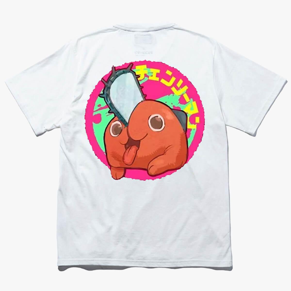 Chainsaw Man Pochita Anime T-Shirt - Aesthetic Clothes Shop Chainsaw Man Pochita Anime T-Shirt - Aesthetic Clothes Shop