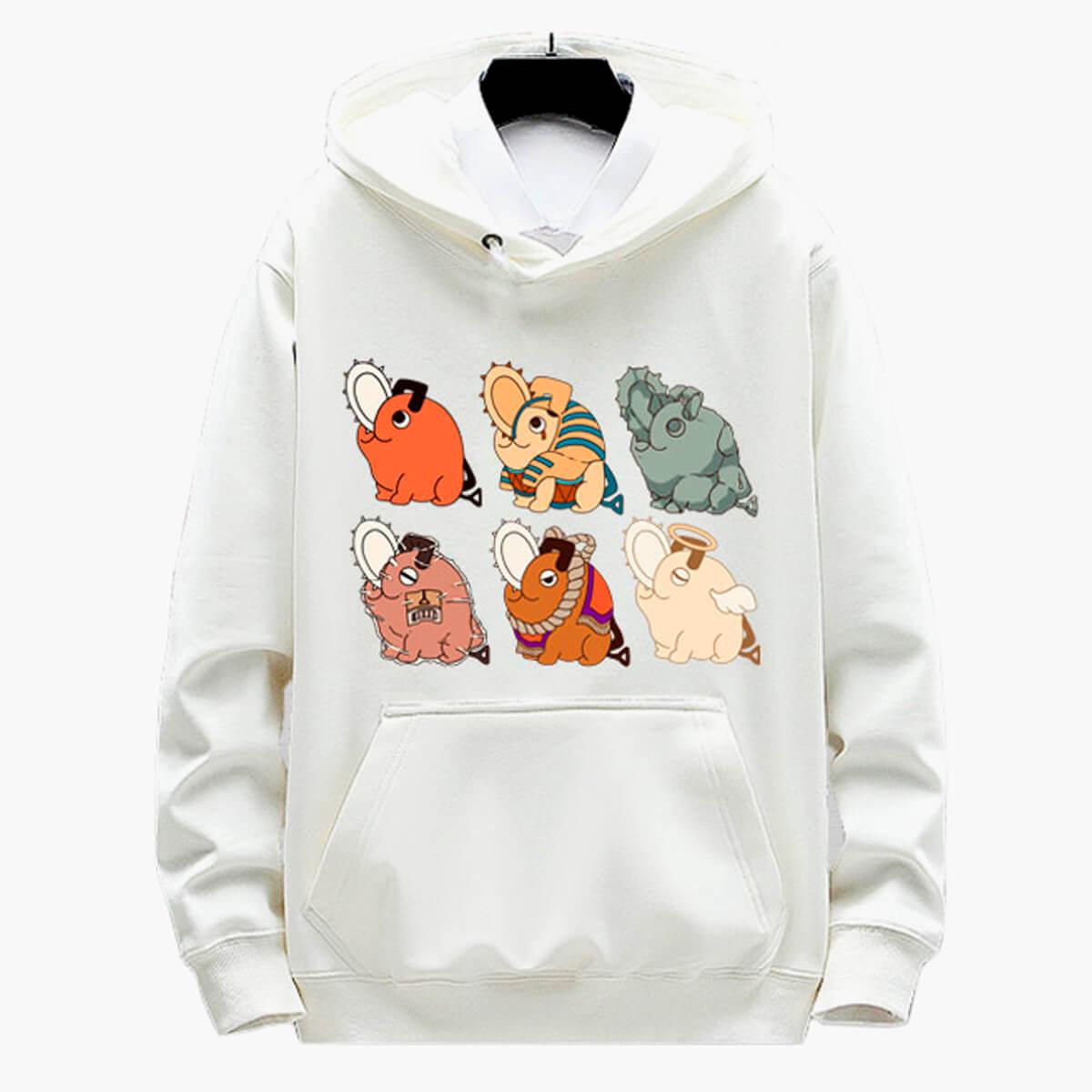 Chainsaw Man Pochita Costumes Cute Hoodie - Aesthetic Clothes Shop Chainsaw Man Pochita Costumes Cute Hoodie - Aesthetic Clothes Shop