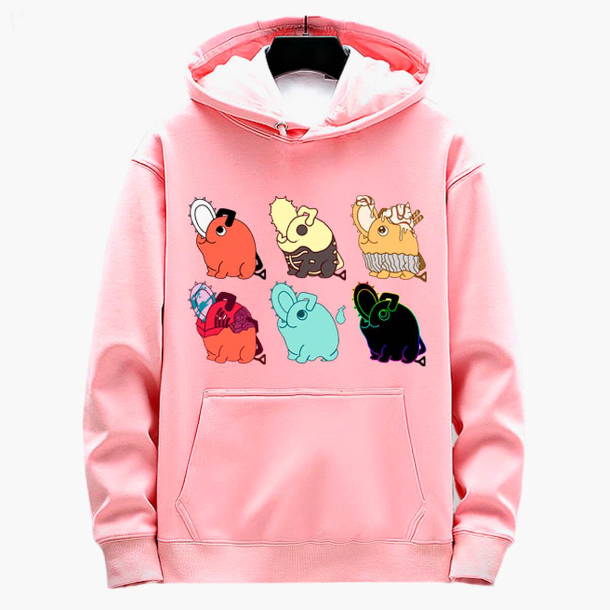 Chainsaw Man Pochita Costumes Cute Hoodie - Aesthetic Clothes Shop Chainsaw Man Pochita Costumes Cute Hoodie - Aesthetic Clothes Shop