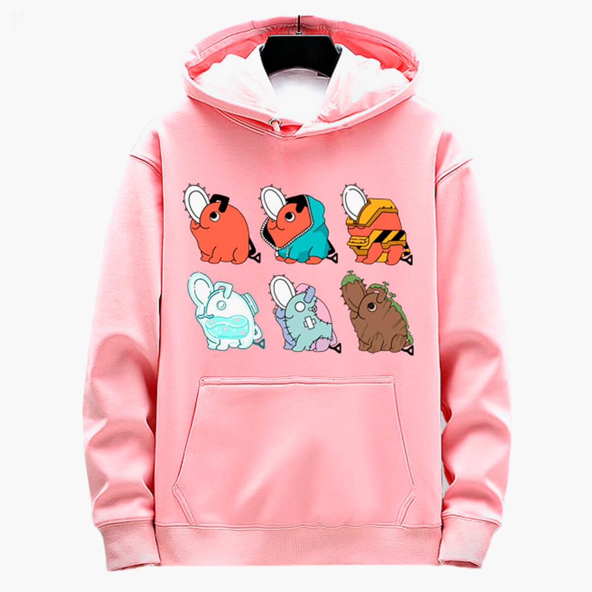 Chainsaw Man Pochita Costumes Cute Hoodie - Aesthetic Clothes Shop Chainsaw Man Pochita Costumes Cute Hoodie - Aesthetic Clothes Shop