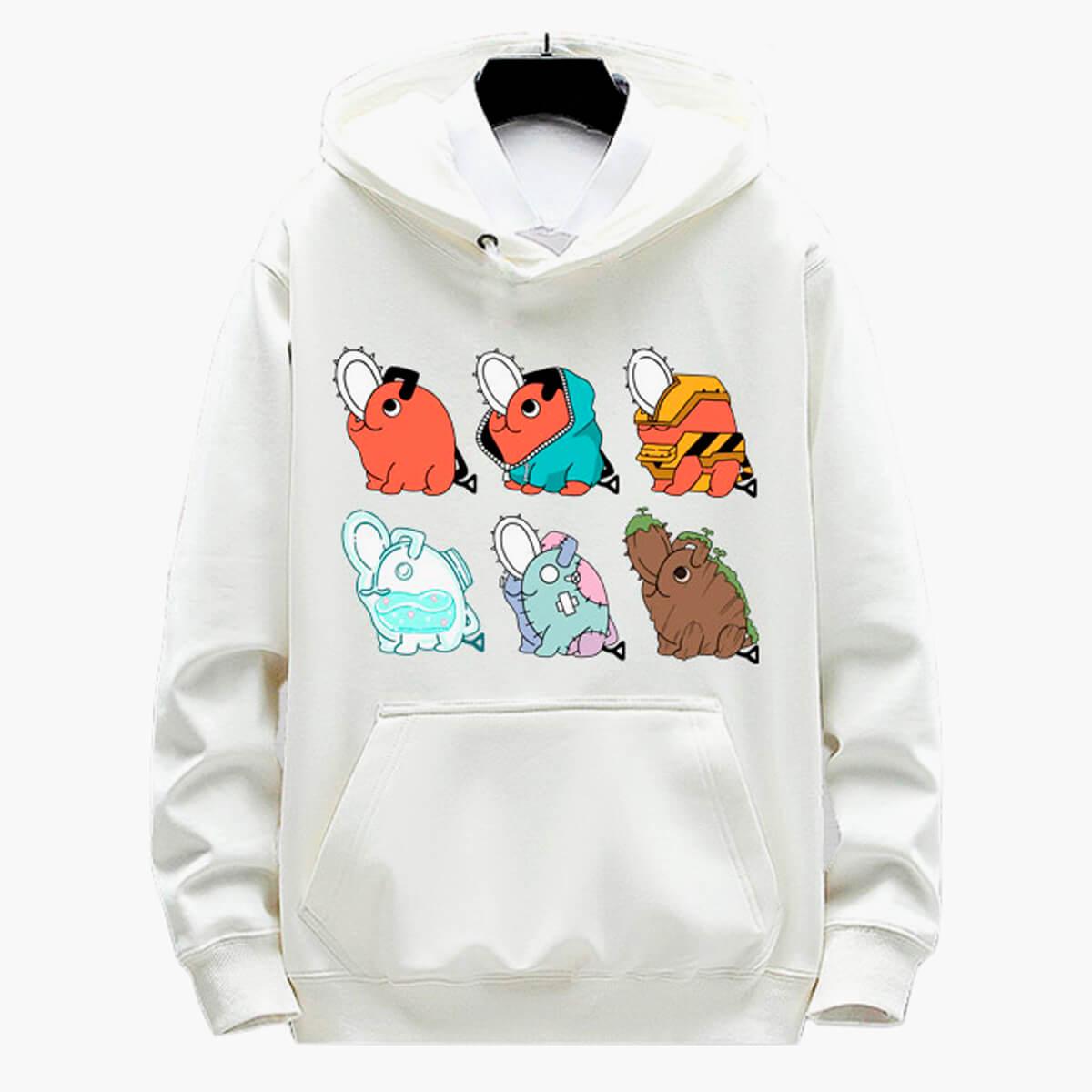 Chainsaw Man Pochita Costumes Cute Hoodie - Aesthetic Clothes Shop Chainsaw Man Pochita Costumes Cute Hoodie - Aesthetic Clothes Shop