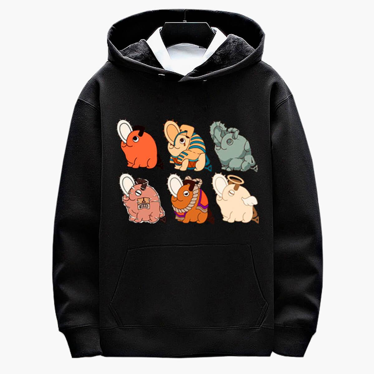 Chainsaw Man Pochita Costumes Cute Hoodie - Aesthetic Clothes Shop Chainsaw Man Pochita Costumes Cute Hoodie - Aesthetic Clothes Shop