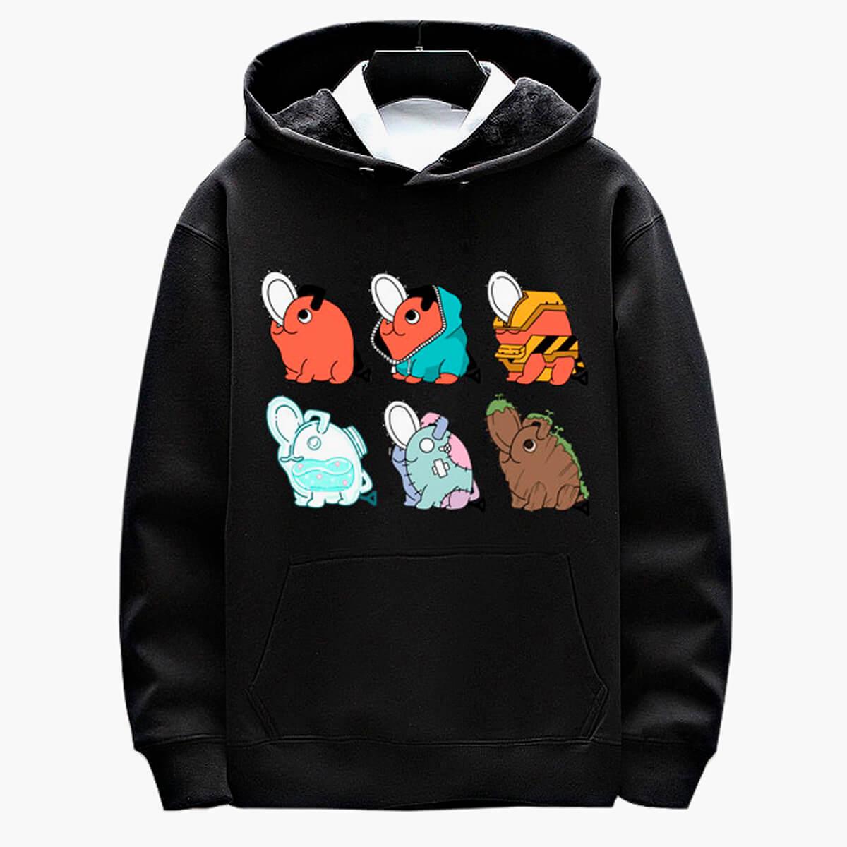 Chainsaw Man Pochita Costumes Cute Hoodie - Aesthetic Clothes Shop Chainsaw Man Pochita Costumes Cute Hoodie - Aesthetic Clothes Shop