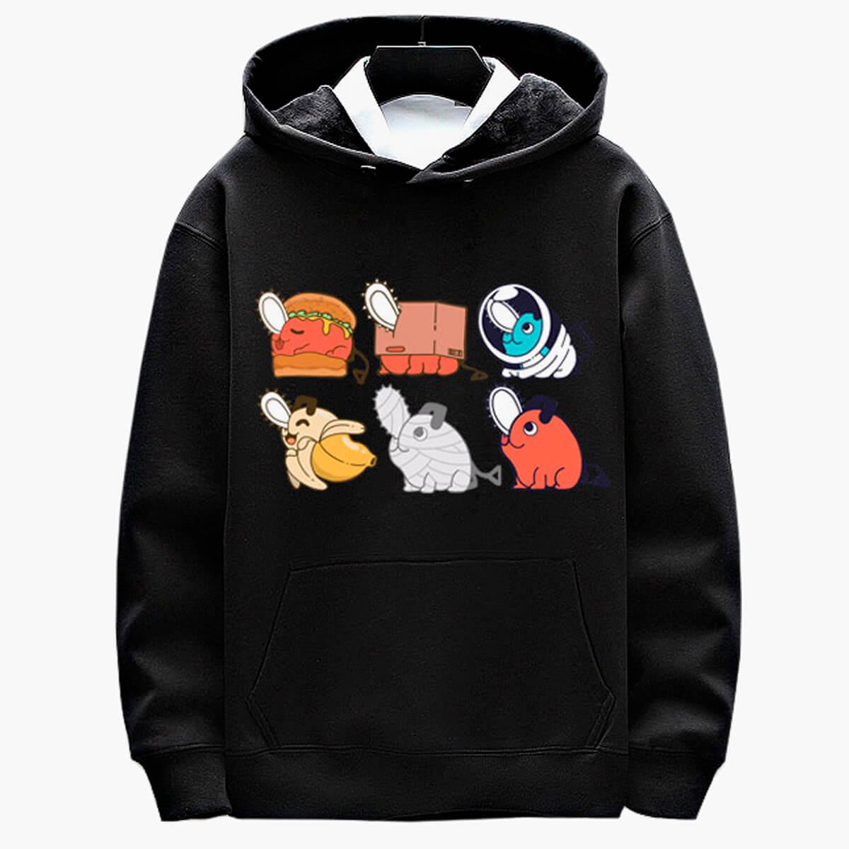 Chainsaw Man Pochita Costumes Cute Hoodie - Aesthetic Clothes Shop Chainsaw Man Pochita Costumes Cute Hoodie - Aesthetic Clothes Shop