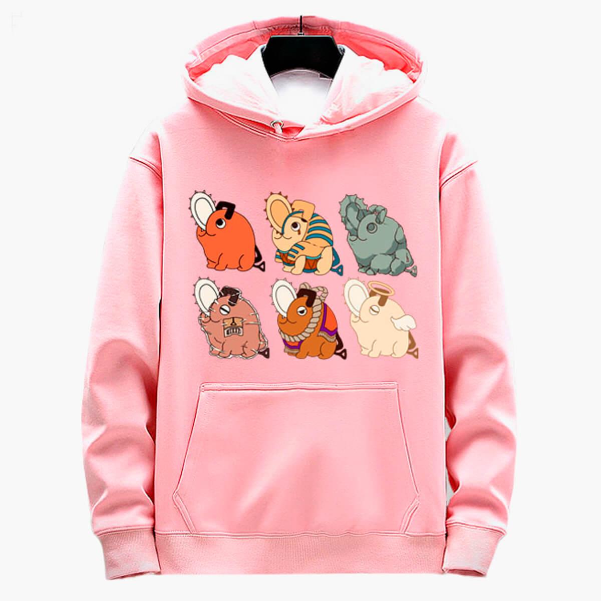 Chainsaw Man Pochita Costumes Cute Hoodie - Aesthetic Clothes Shop Chainsaw Man Pochita Costumes Cute Hoodie - Aesthetic Clothes Shop