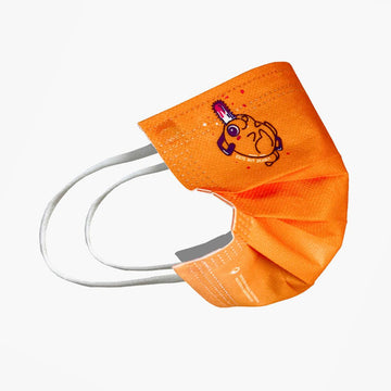 Chainsaw Man Pochita Orange Medical Disposable Face Mask - Aesthetic Clothes Shop Chainsaw Man Pochita Orange Medical Disposable Face Mask - Aesthetic Clothes Shop