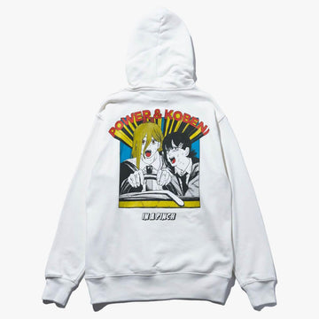 Chainsaw Man Power and Kobeni Car Hoodie - Aesthetic Clothes Shop Chainsaw Man Power and Kobeni Car Hoodie - Aesthetic Clothes Shop