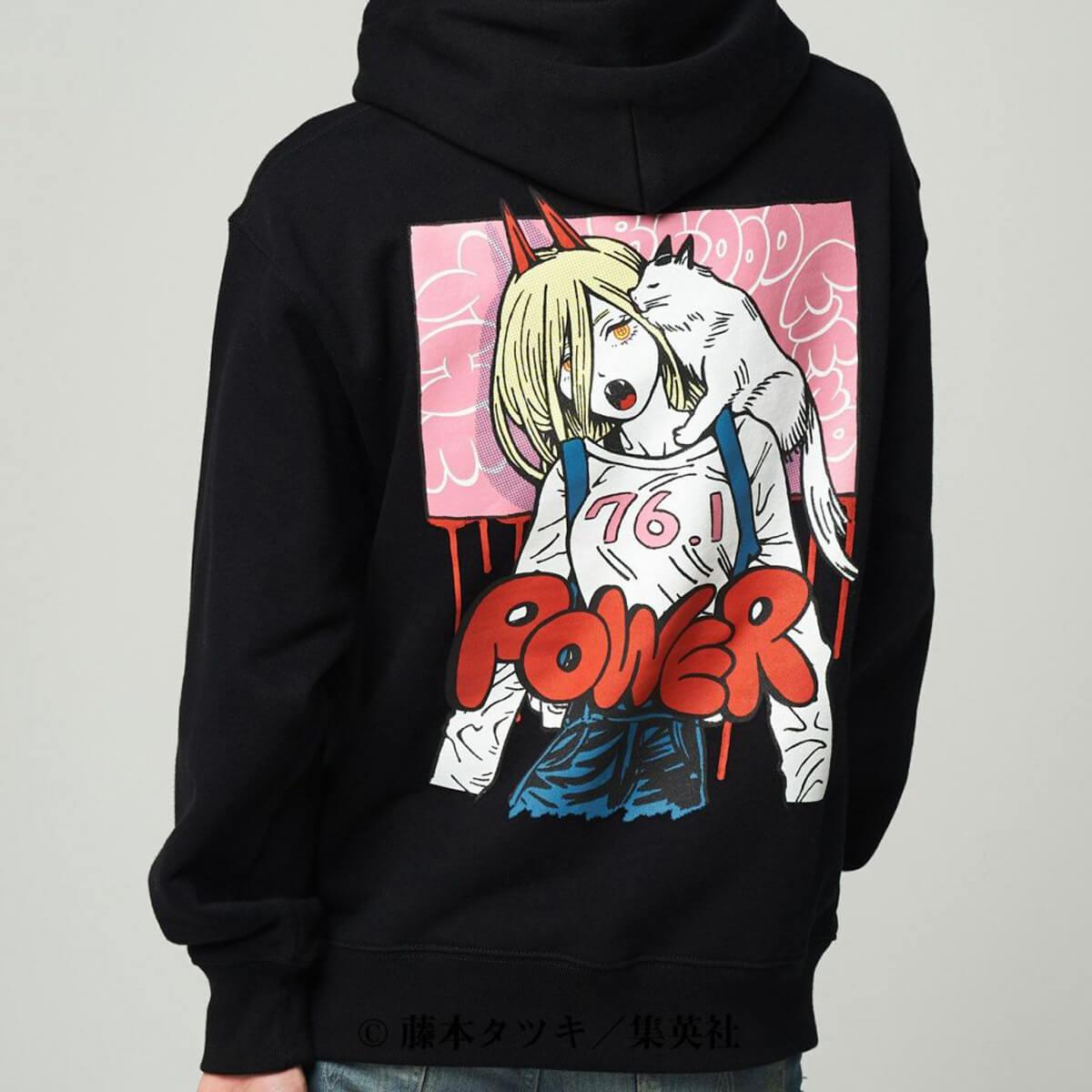 Chainsaw Man Power and Meowy Hoodie - Aesthetic Clothes Shop Chainsaw Man Power and Meowy Hoodie - Aesthetic Clothes Shop