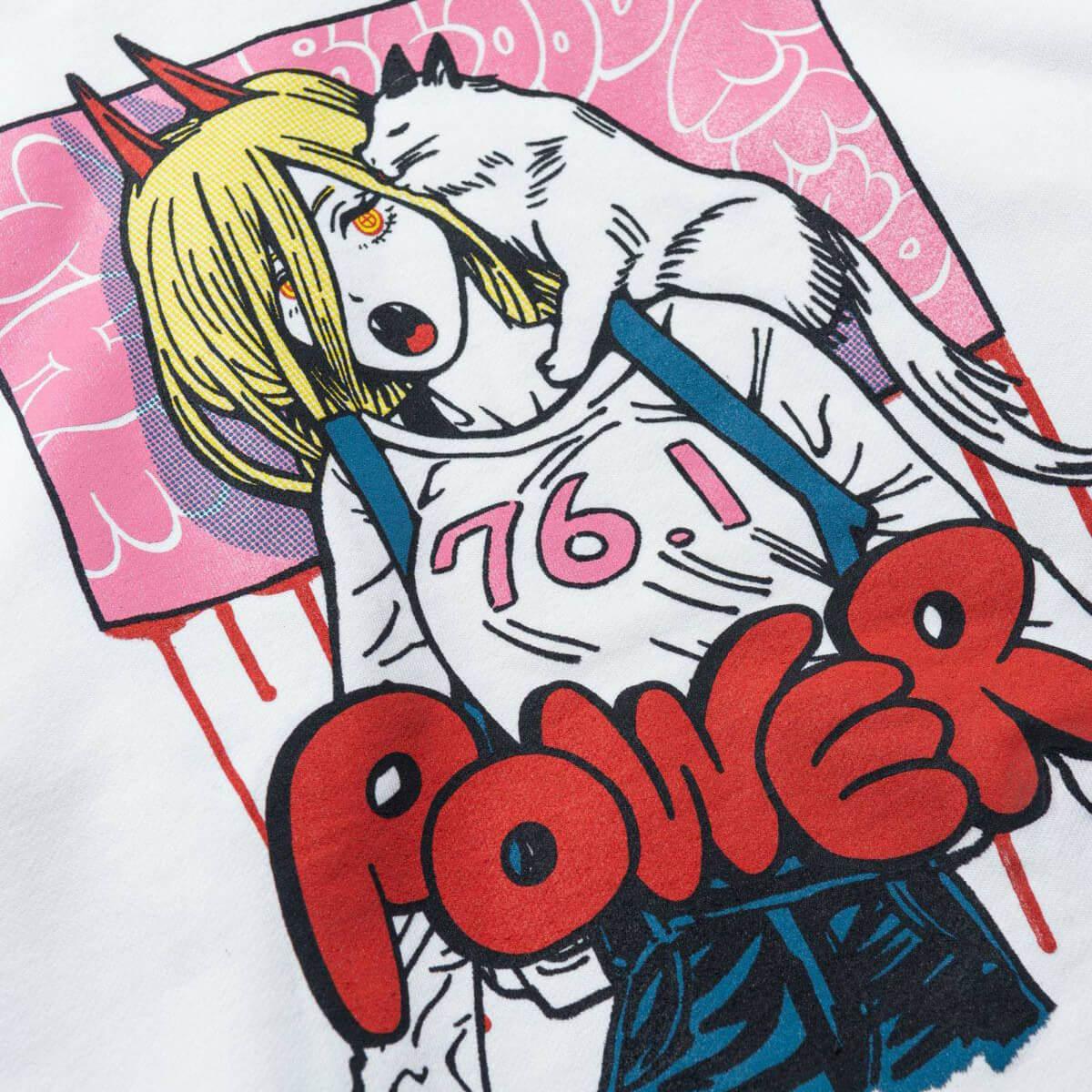 Chainsaw Man Power and Meowy Hoodie - Aesthetic Clothes Shop Chainsaw Man Power and Meowy Hoodie - Aesthetic Clothes Shop