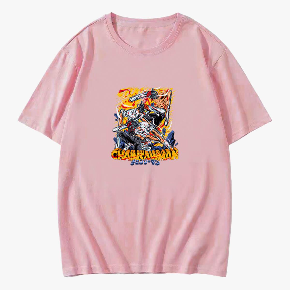 Chainsaw Man Retro Devil Denji T-Shirt - Aesthetic Clothes Shop Chainsaw Man Retro Devil Denji T-Shirt - Aesthetic Clothes Shop