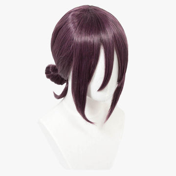 Chainsaw Man Reze Dark Purple Cosplay Wig - Aesthetic Clothes Shop Chainsaw Man Reze Dark Purple Cosplay Wig - Aesthetic Clothes Shop