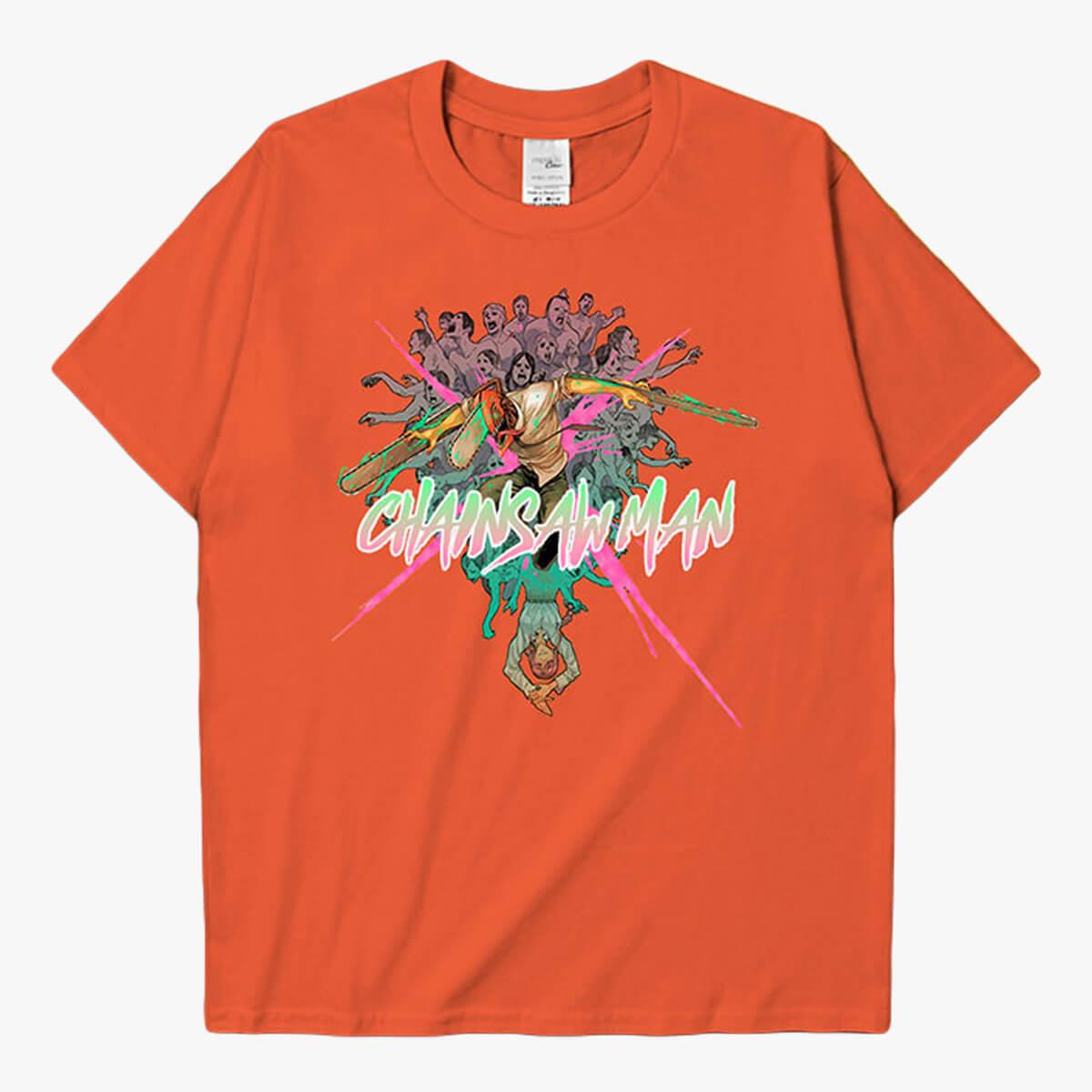 Chainsaw Man T-Shirt Denji Zombies Massacre - Aesthetic Clothes Shop Chainsaw Man T-Shirt Denji Zombies Massacre - Aesthetic Clothes Shop