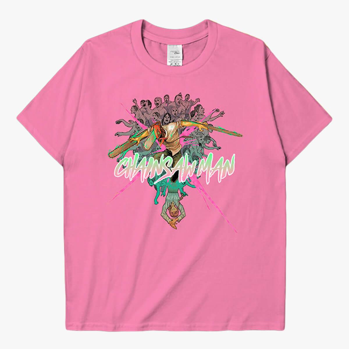 Chainsaw Man T-Shirt Denji Zombies Massacre - Aesthetic Clothes Shop Chainsaw Man T-Shirt Denji Zombies Massacre - Aesthetic Clothes Shop