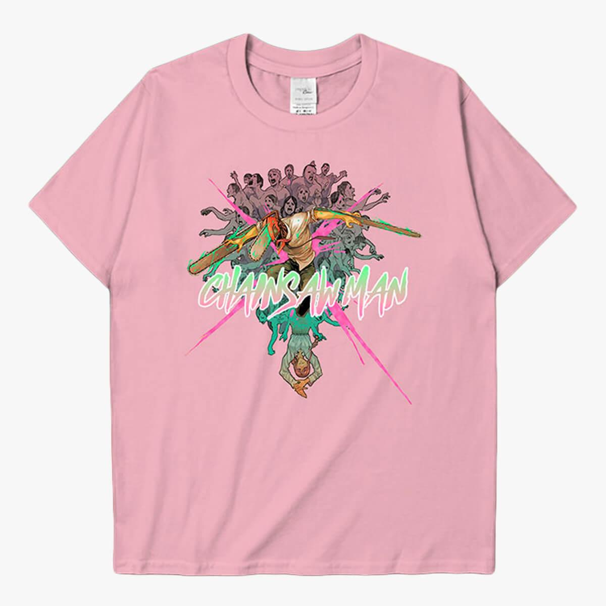 Chainsaw Man T-Shirt Denji Zombies Massacre - Aesthetic Clothes Shop Chainsaw Man T-Shirt Denji Zombies Massacre - Aesthetic Clothes Shop