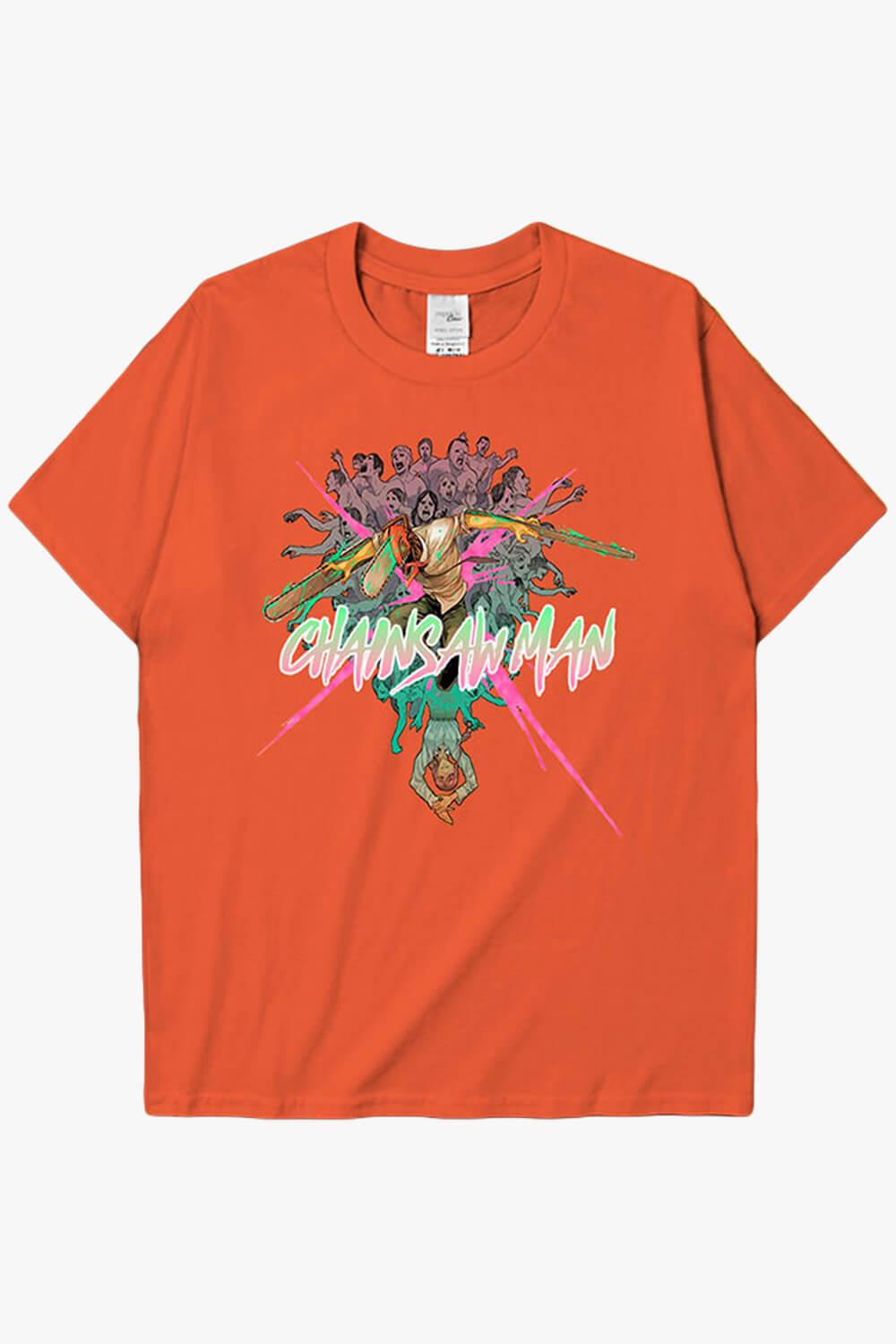 Chainsaw Man T-Shirt Denji Zombies Massacre - Aesthetic Clothes Shop Chainsaw Man T-Shirt Denji Zombies Massacre - Aesthetic Clothes Shop