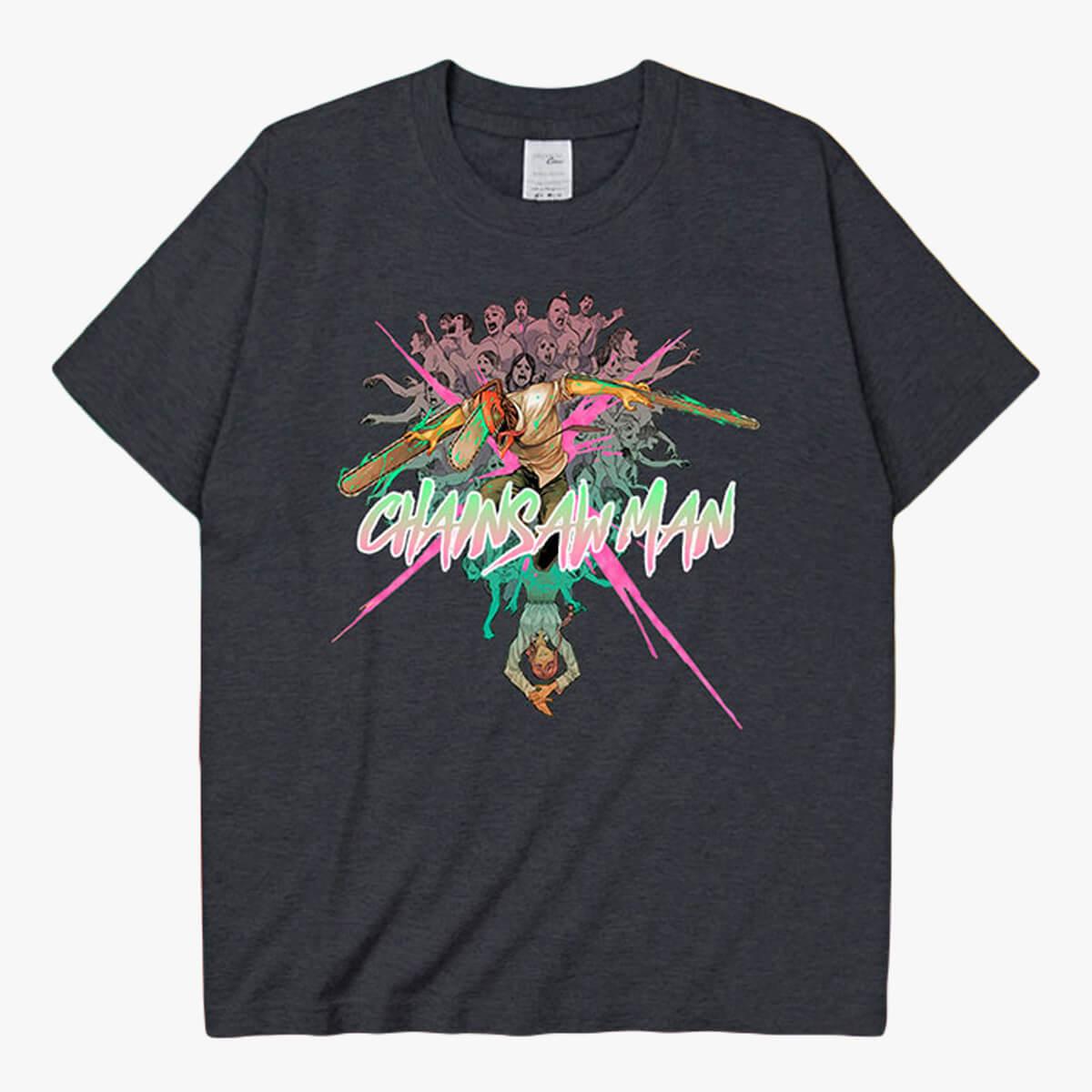 Chainsaw Man T-Shirt Denji Zombies Massacre - Aesthetic Clothes Shop Chainsaw Man T-Shirt Denji Zombies Massacre - Aesthetic Clothes Shop