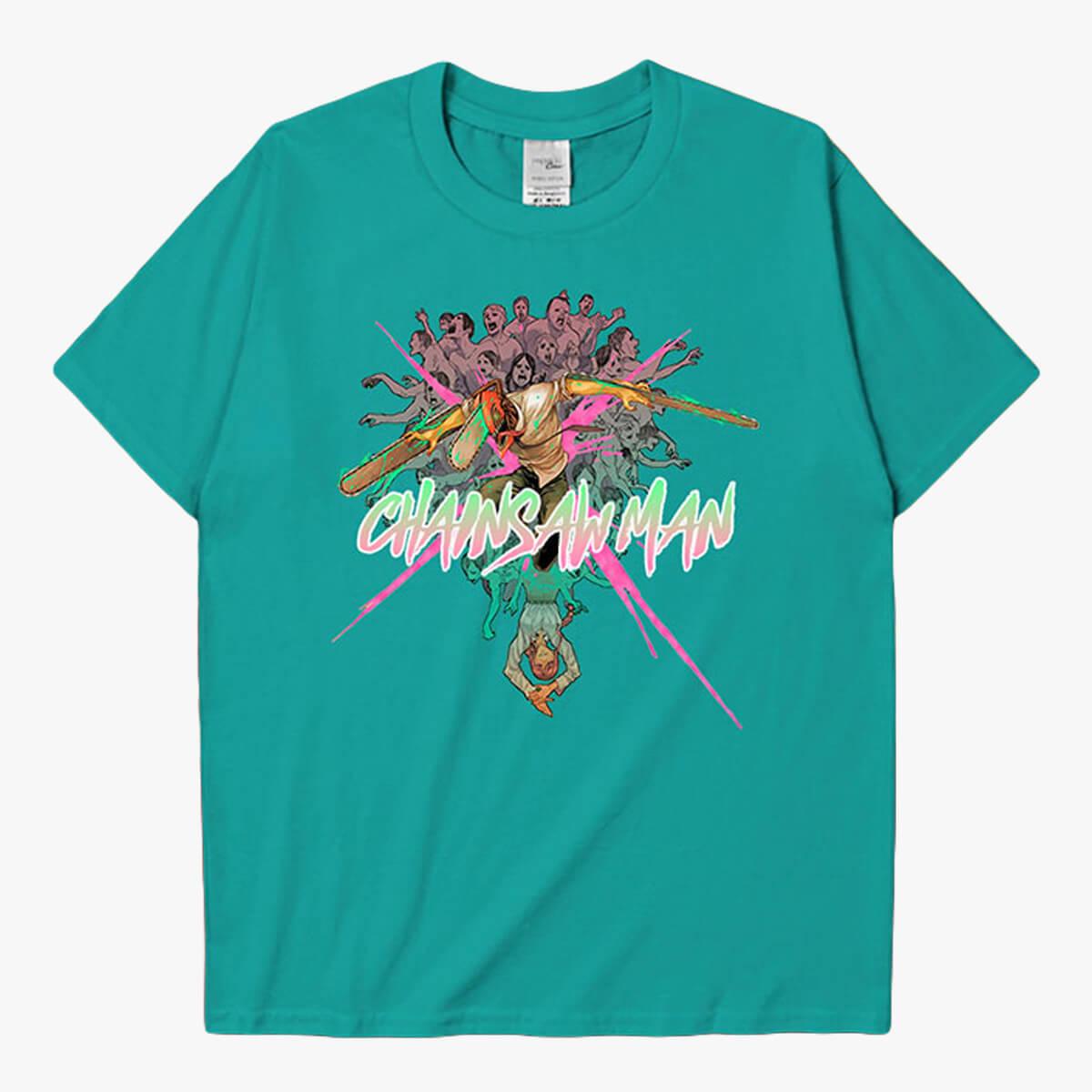 Chainsaw Man T-Shirt Denji Zombies Massacre - Aesthetic Clothes Shop Chainsaw Man T-Shirt Denji Zombies Massacre - Aesthetic Clothes Shop