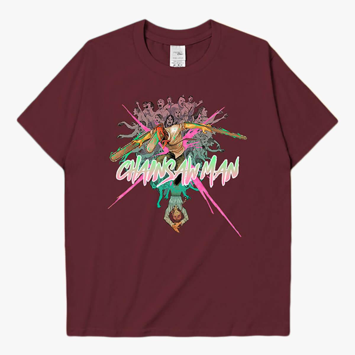 Chainsaw Man T-Shirt Denji Zombies Massacre - Aesthetic Clothes Shop Chainsaw Man T-Shirt Denji Zombies Massacre - Aesthetic Clothes Shop